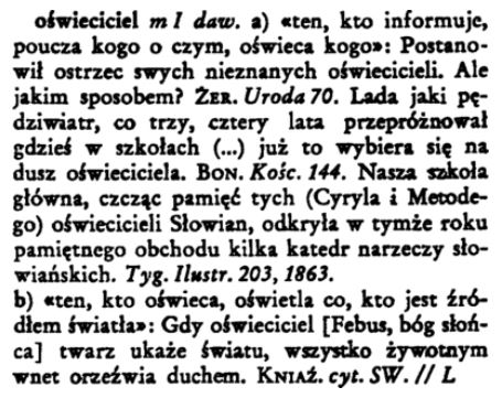 świtać świecić - oświeciciel ot oświecić wd.JPG