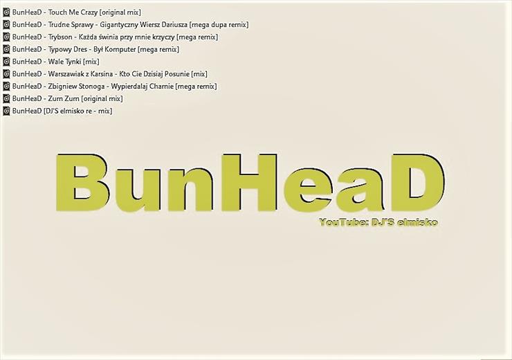 BunHeaD best - Track Lista BunHeaD best 3.jpg