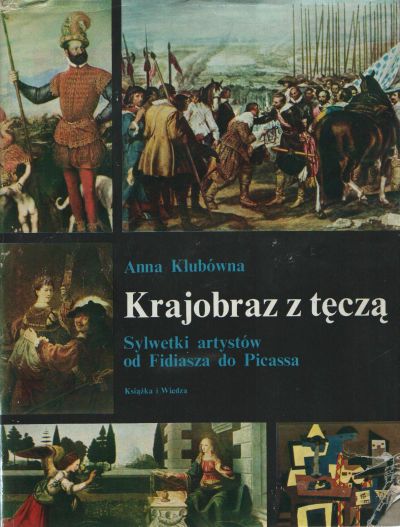 Anna Klubówna - Krajobraz z tęczą - okładka książki - Książka i Wiedza, 1976 rok.jpg