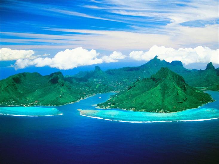 Piękne tapety-widoki - Cooks Bay and Opunohu Bay, Moorea Island, French Polynesia.jpg