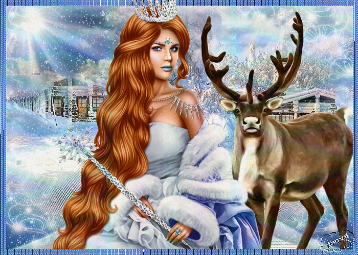 Zimowe - Królowa śniegu.gif