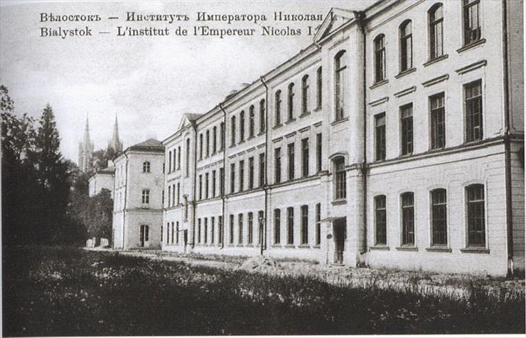 Białystok - stare fotografie - 1910 widok budynku palacu.jpg