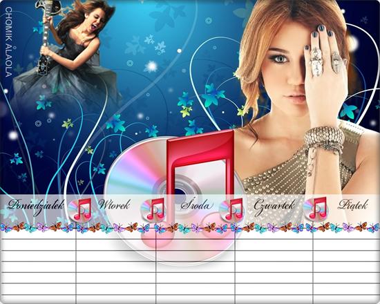  MOJE  - miley cyrus plan lekcji chomik alaola.jpg